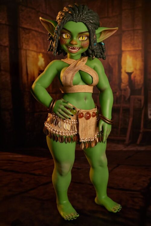 kaela si70at silicone green classic climaxdoll 01