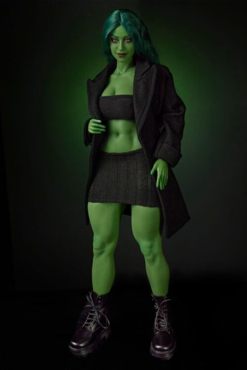 SHE-HULK 70cm 33 shehulk si70ka greenclassic climaxdoll 15